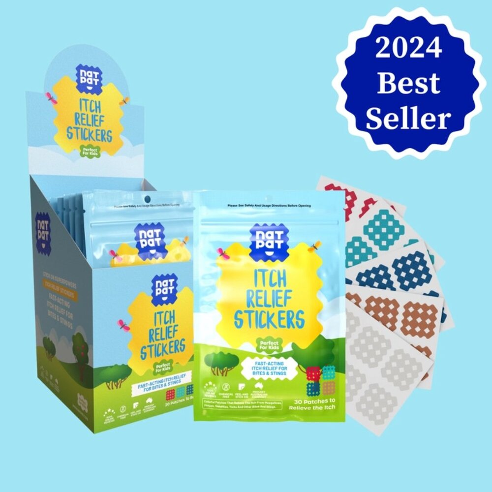 NATPAT Magicpatch - Natural Itch & Bug Bite Relief Stickers